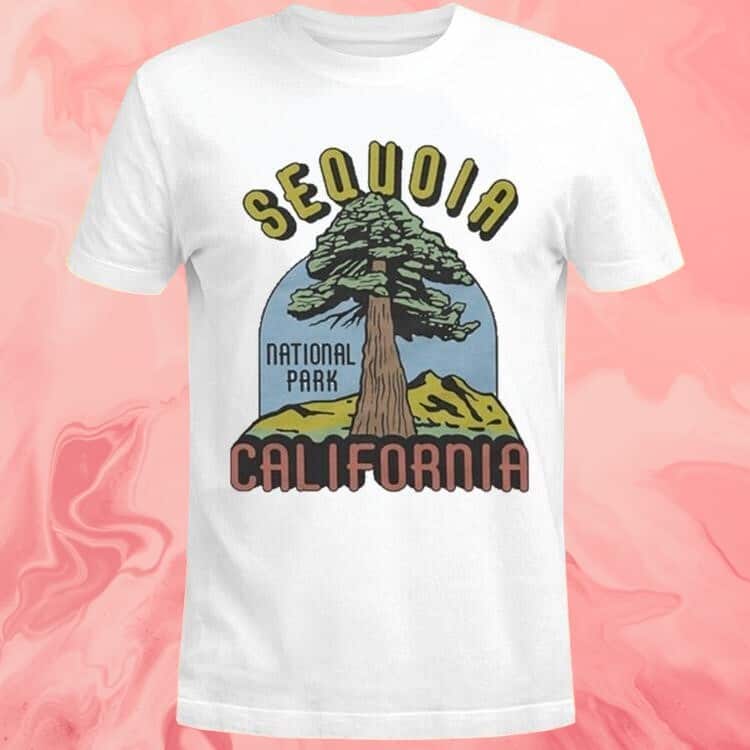 Sequoia California National Park Tree T-Shirt