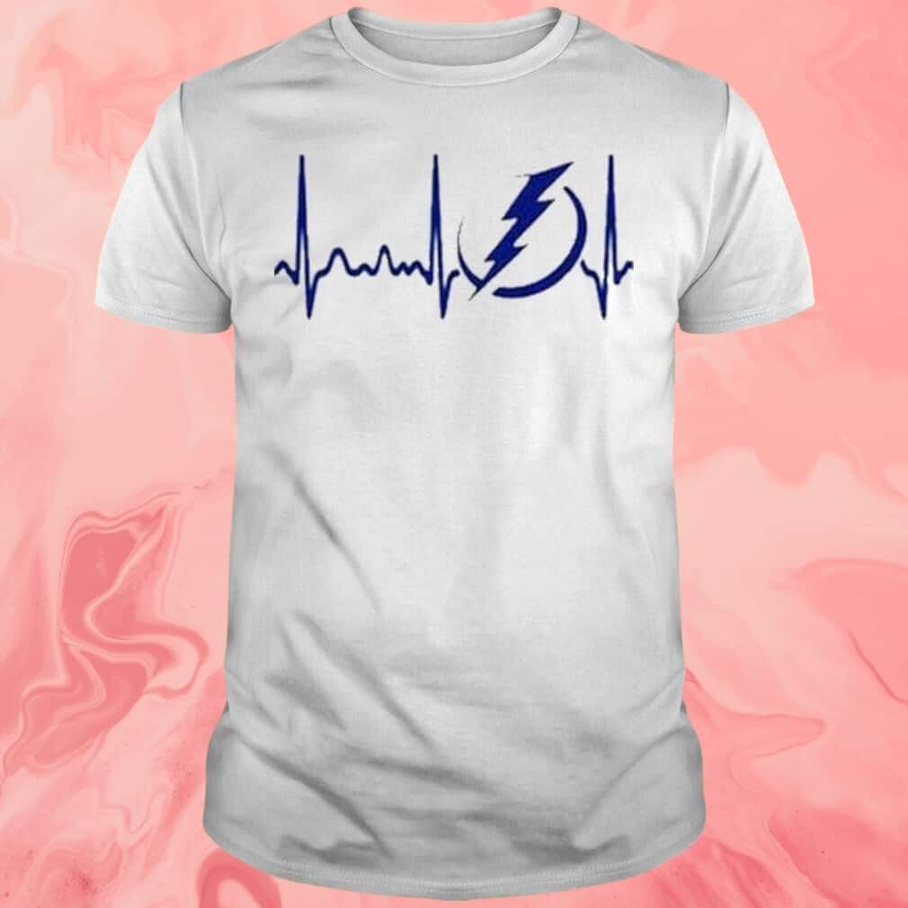 Tampa Bay Lightning Heartbeat T-Shirt