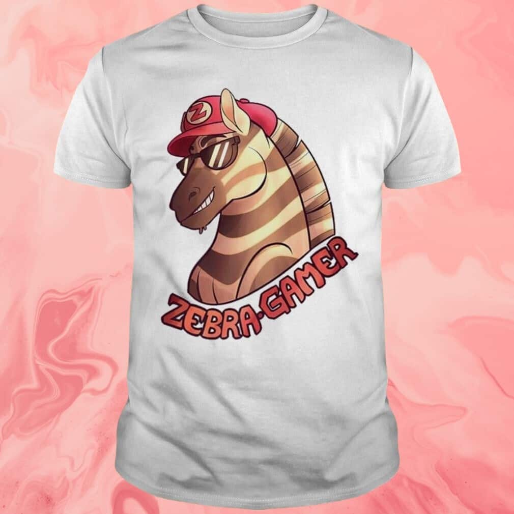 Zebra Gamer T-Shirt