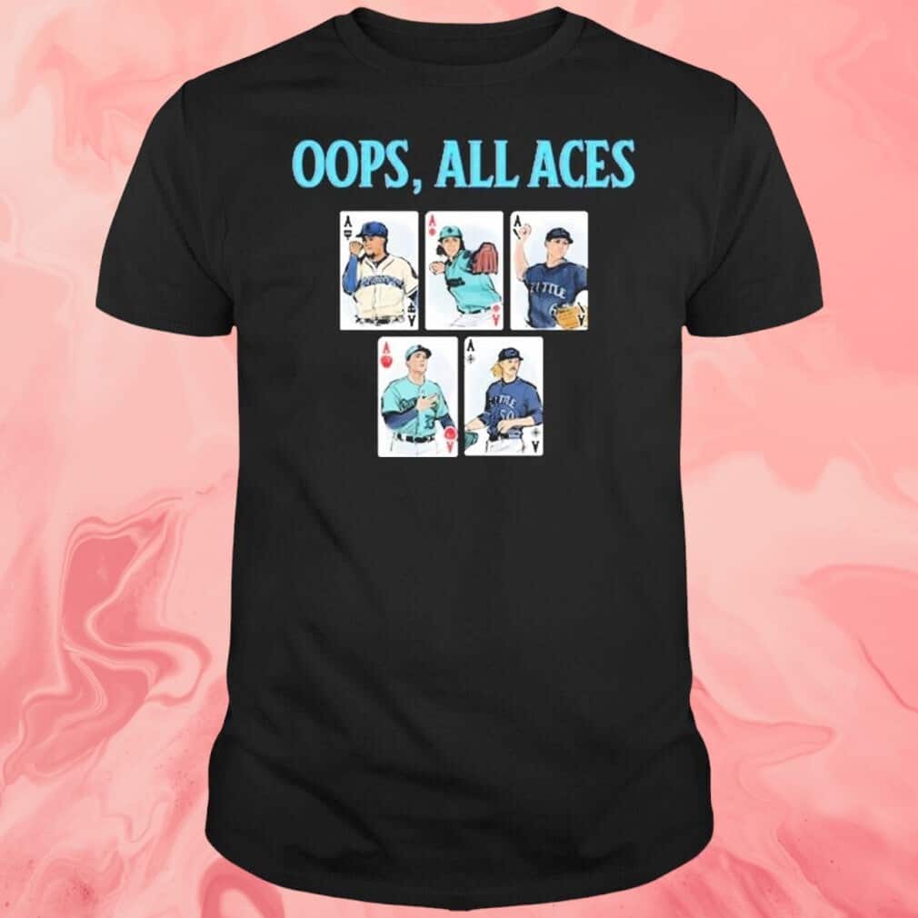 Oops All Aces Cards T-Shirt