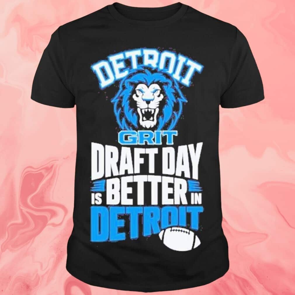 Detroit Football Draft Day Is Better In T-Shirt