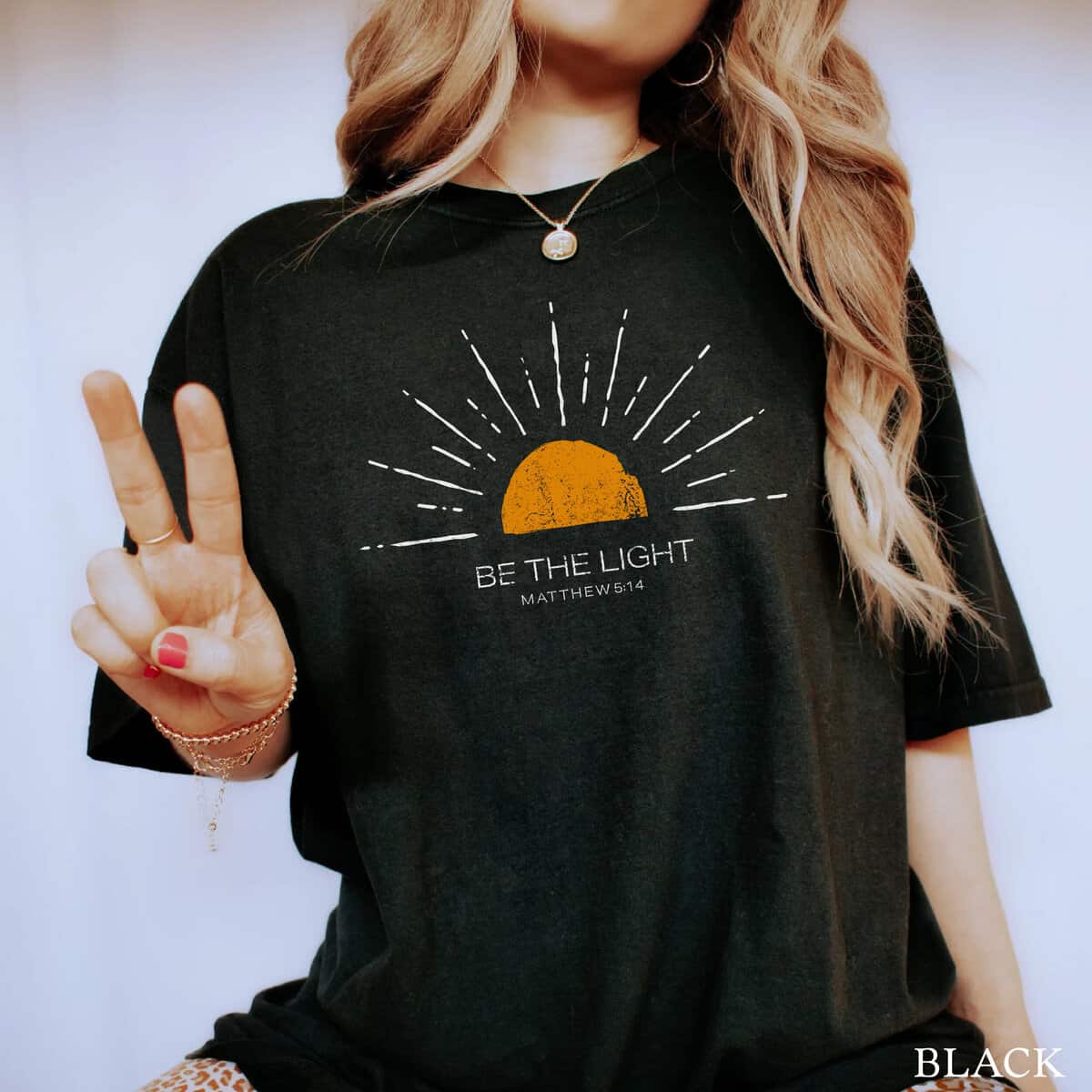 Be The Light T-Shirt Christianity Mathew Gift For Christians Be The Light T-Shirt Christianity Mathew Gift For Christians
