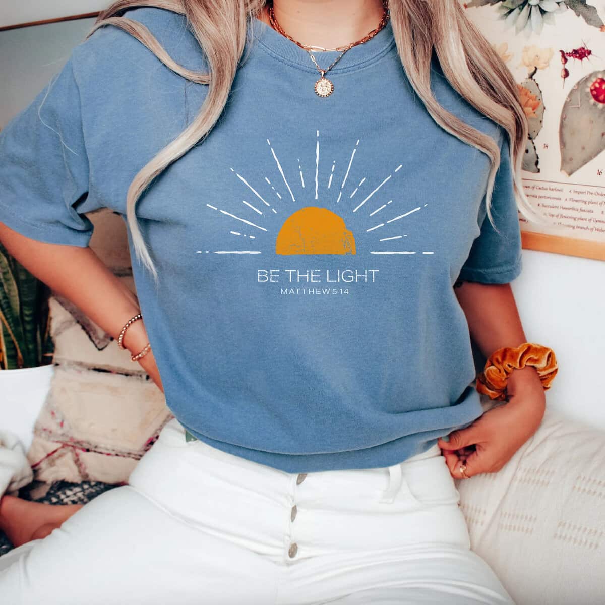 Be The Light T-Shirt Christianity Mathew Gift For Christians Be The Light T-Shirt Christianity Mathew Gift For Christians