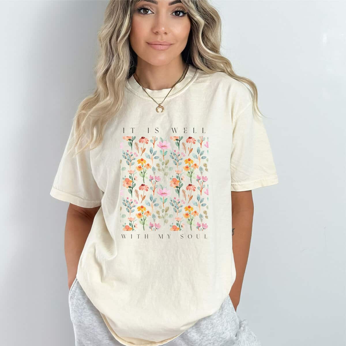 It Is Well With My Soul T-Shirt Christian Gifts It Is Well With My Soul T-Shirt Christian Gifts
