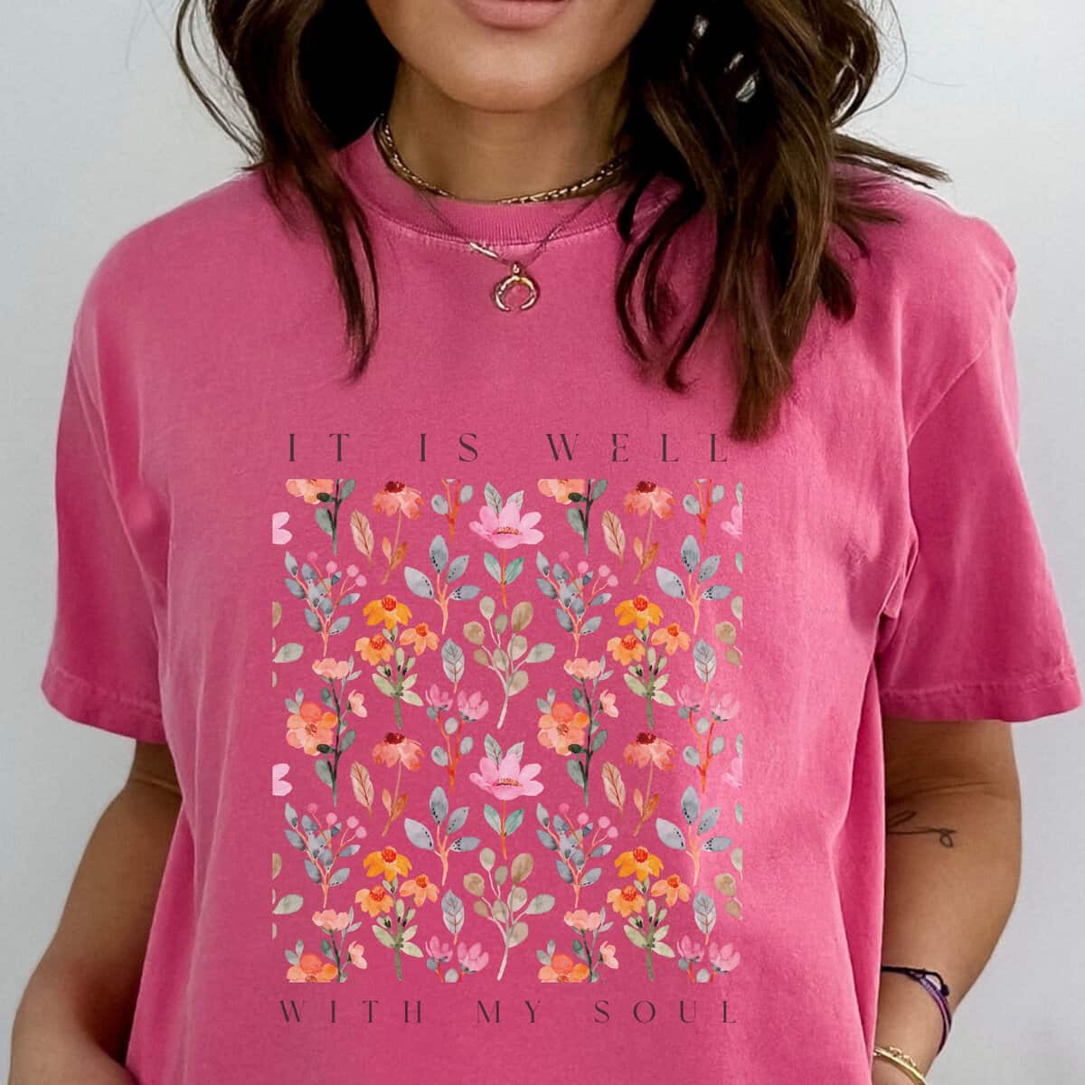 It Is Well With My Soul T-Shirt Christian Gifts It Is Well With My Soul T-Shirt Christian Gifts