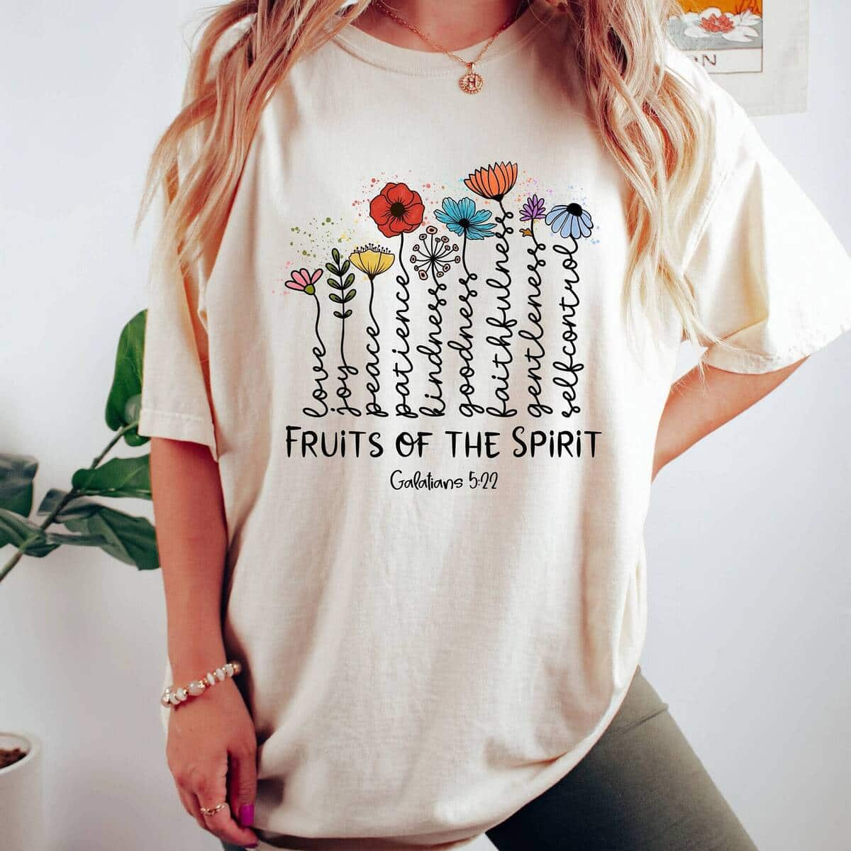 Fruit Of The Spirit T-Shirt Gift For Christian Lover