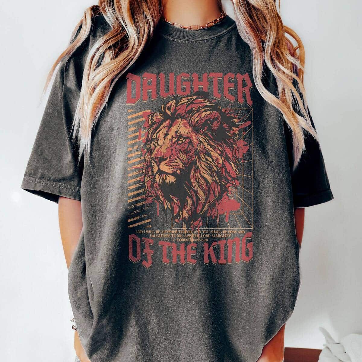 Daughter Of The King T-Shirt Christian Gift Daughter Of The King T-Shirt Christian Gift
