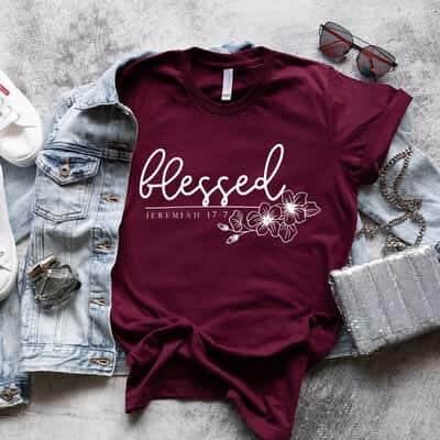 Blessed Jeremiah 177 T-Shirt Gift For Christian Blessed Jeremiah 177 T-Shirt Gift For Christian