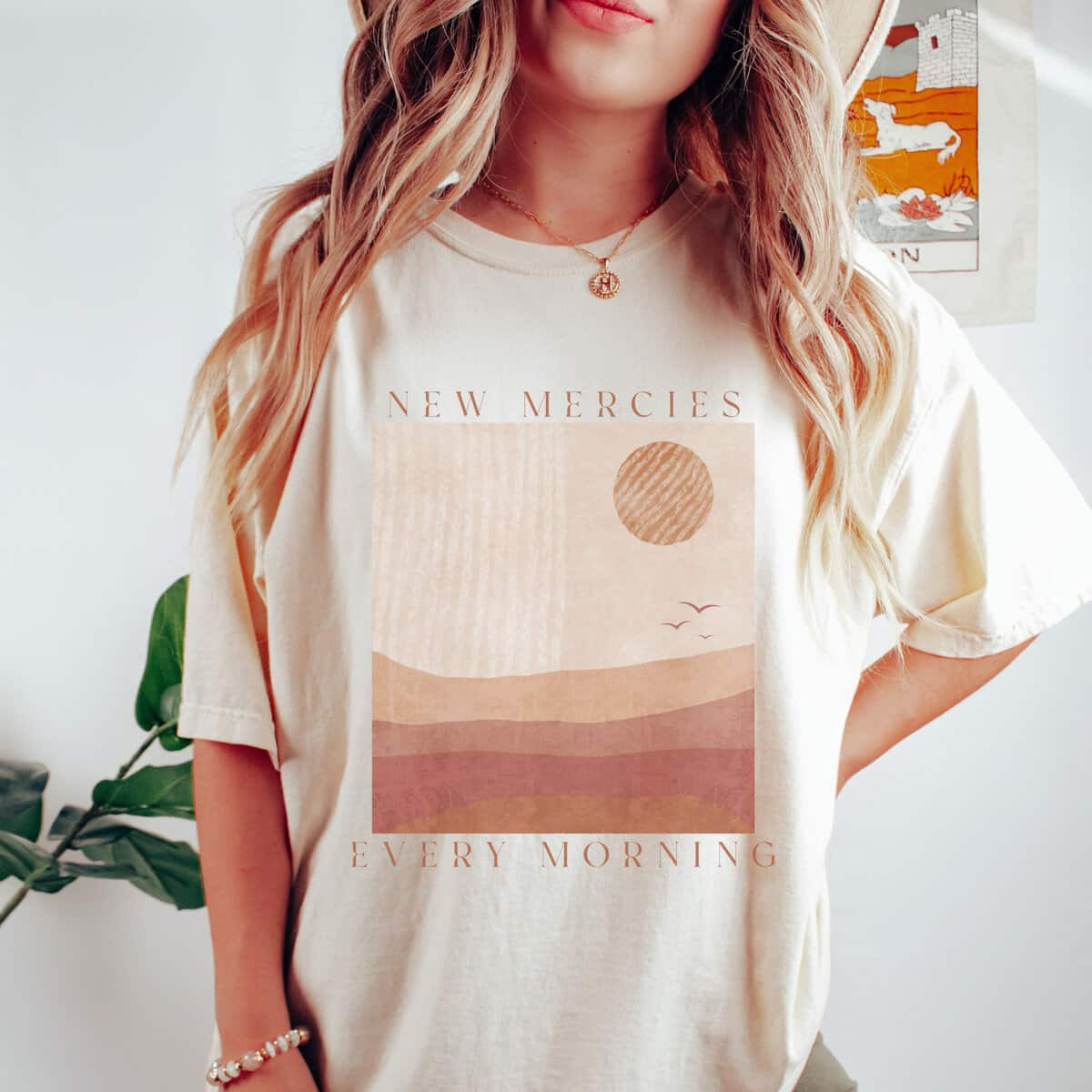 New Mercies Every Morning T-Shirt Vintage Christian Gift