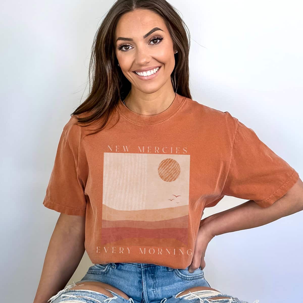 New Mercies Every Morning T-Shirt Vintage Christian Gift New Mercies Every Morning T-Shirt Vintage Christian Gift