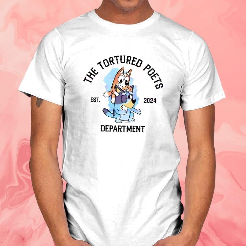 The Tortured Poets Department T-Shirt Dog