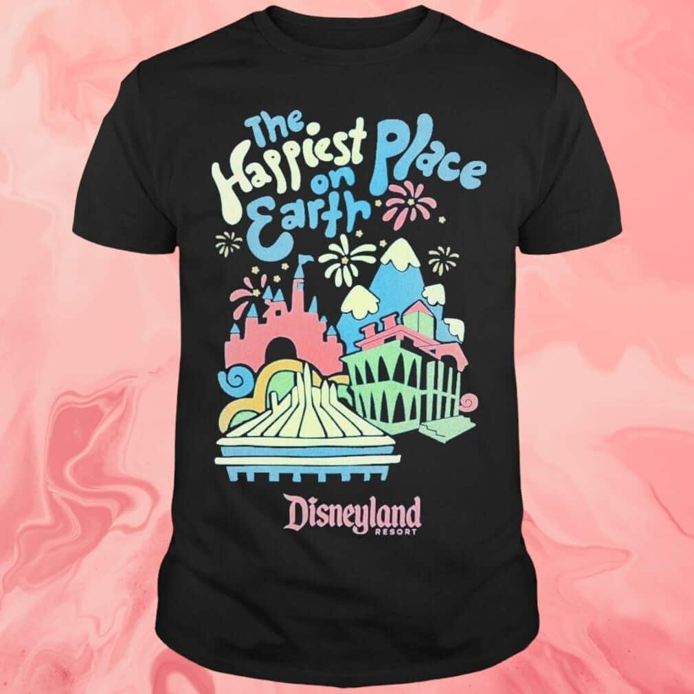 The Happiest Place On Earth T-Shirt Disneyland Resort