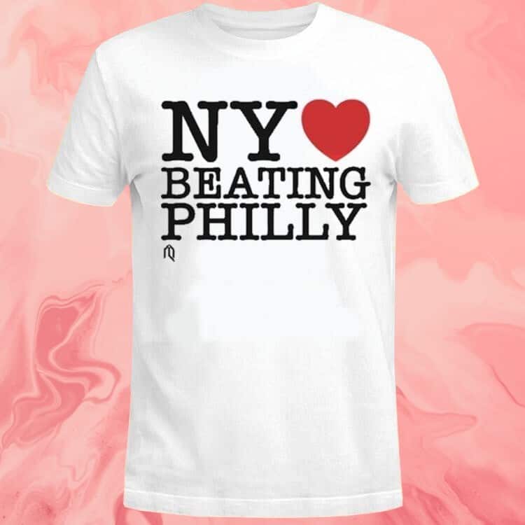 Ny Loves Beating Philly T-Shirt