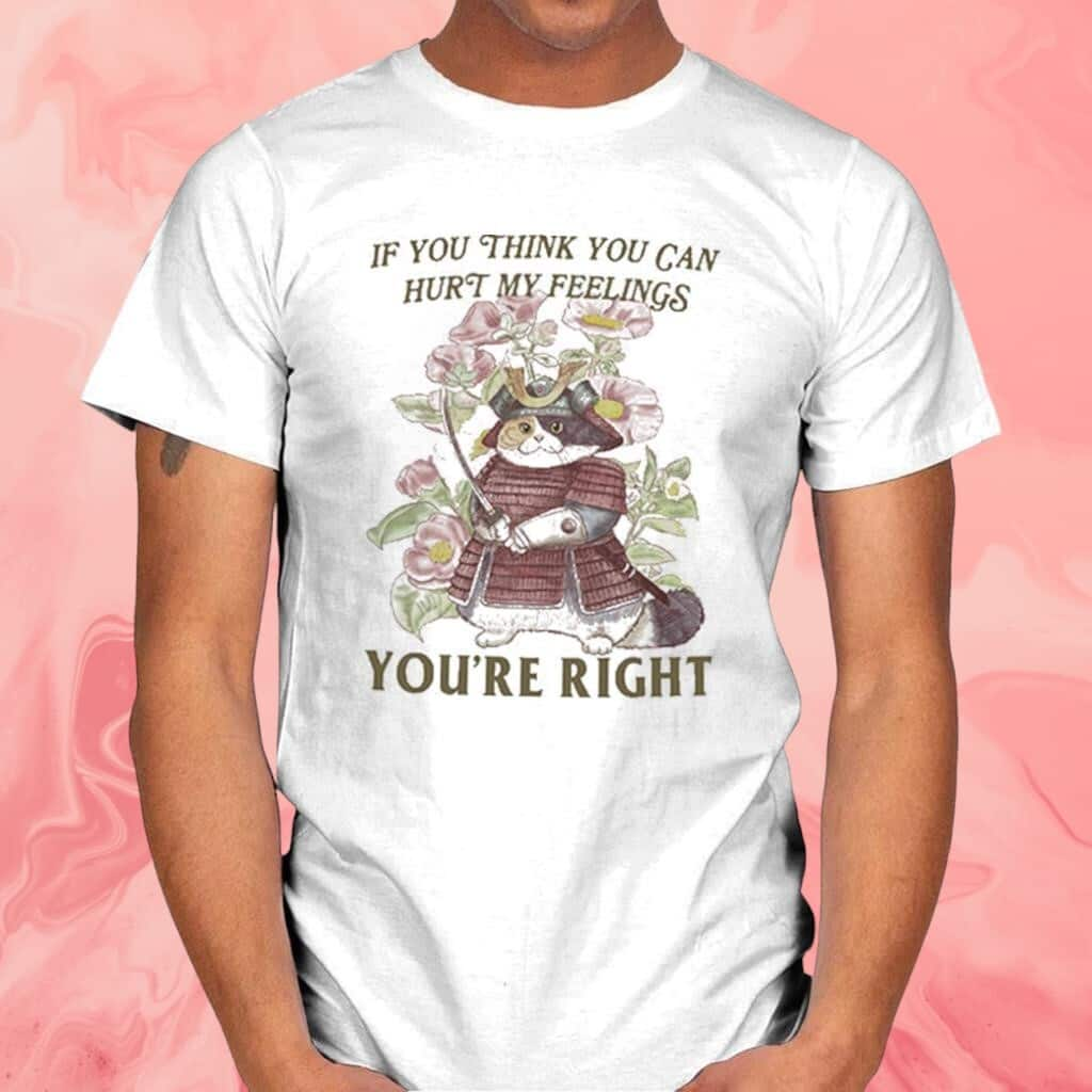 If You Think You Can Hurt My Feelings You’re Right T-Shirt