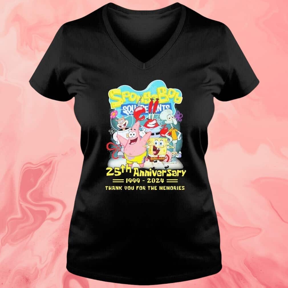 SpongeBob T-Shirt Thank You For The Memories SpongeBob T-Shirt Thank You For The Memories