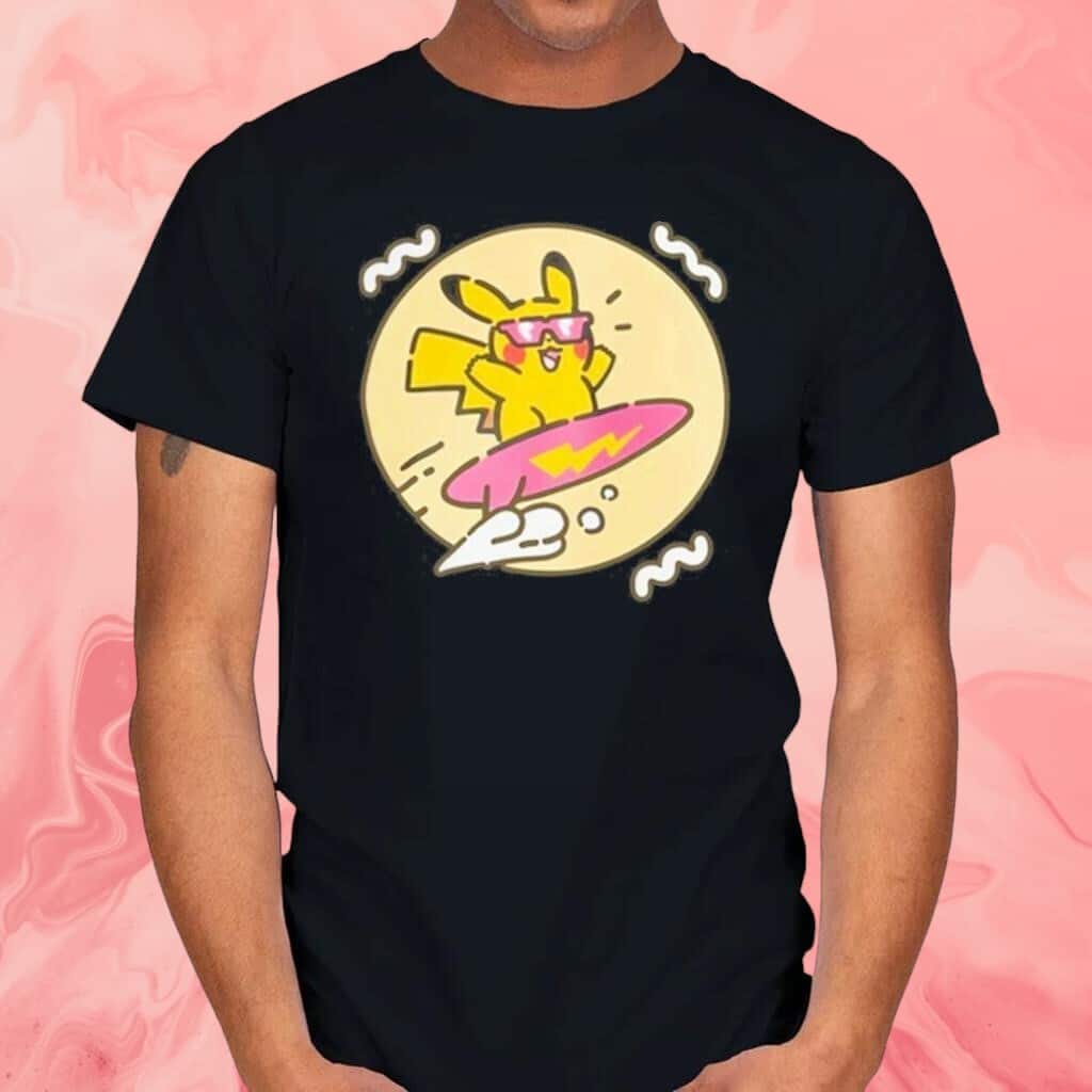 Pikachu Pokémon Lazy Summer T-Shirt