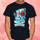 Philadelphia Eagles T-Shirt Deadpool and Wolverine Philadelphia Eagles T-Shirt Deadpool and Wolverine