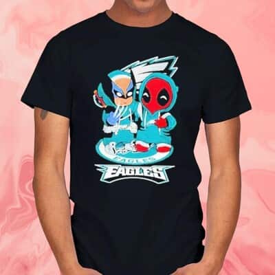 Philadelphia Eagles T-Shirt Deadpool and Wolverine