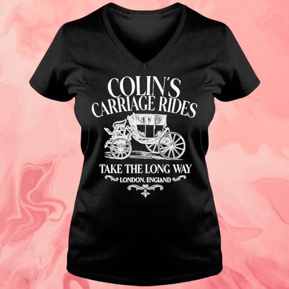 Colin's Carriage Rides T-Shirt Take The Long Way London England