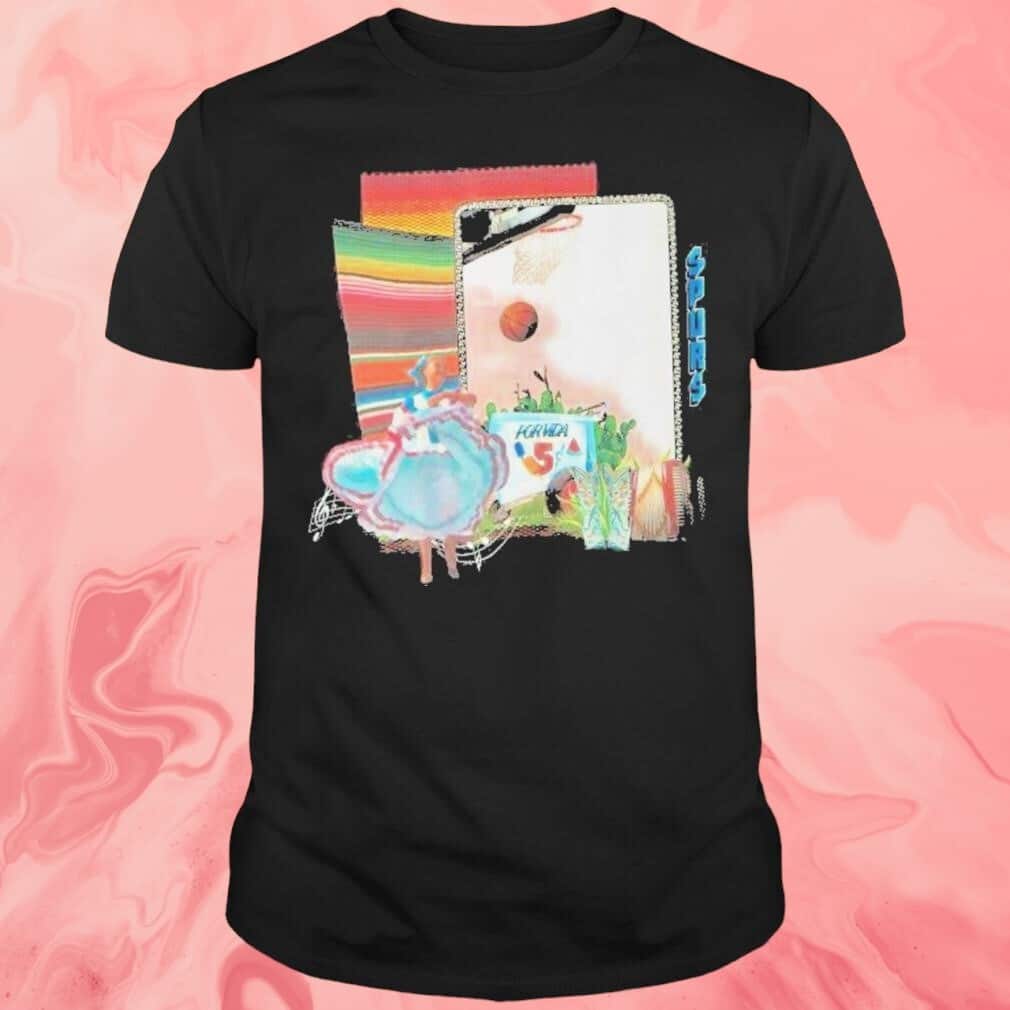 San Antonio Spurs Men’s Por Vida Dancers T-Shirt San Antonio Spurs Men’s Por Vida Dancers T-Shirt