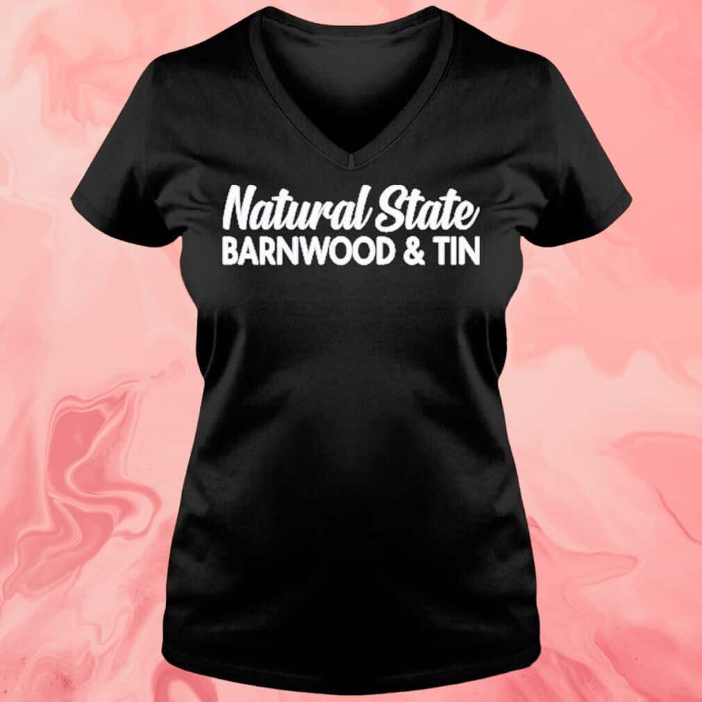 Natural State Barnwood & Tin T-Shirt Natural State Barnwood & Tin T-Shirt