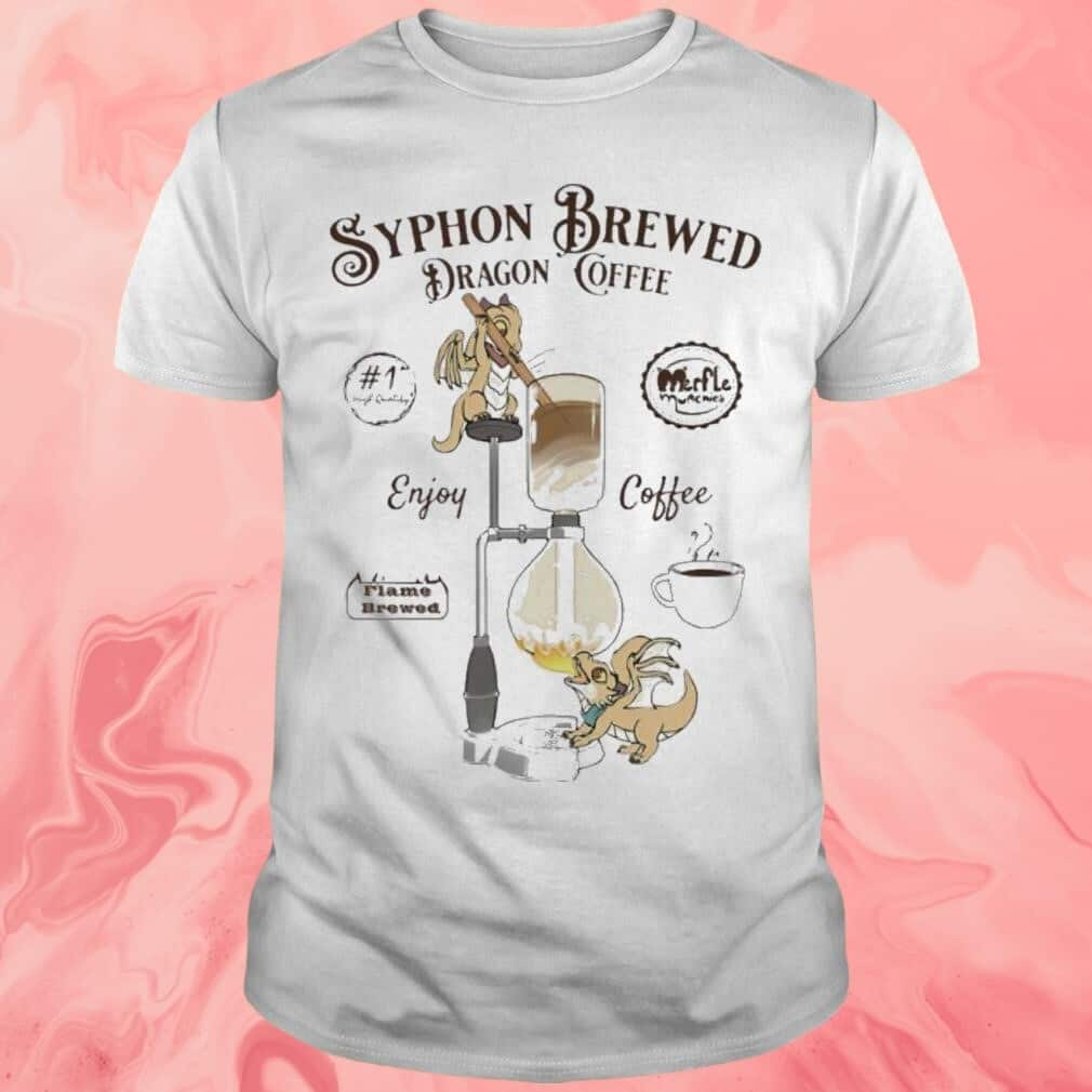 Syphon Brewed Dragons Coffee T-Shirt