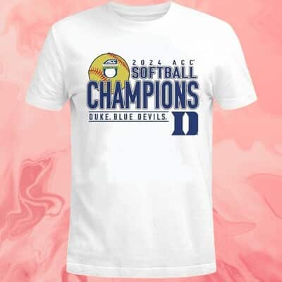 Acc Softball Champions Duke Blue Devils T-Shirt