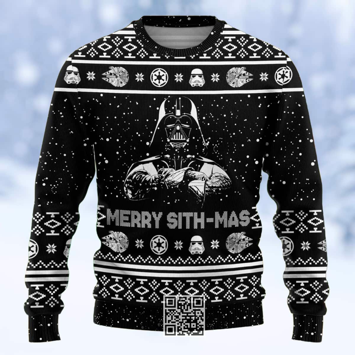 Black Darth Vader Ugly Christmas Sweater I Find Your Lack Of Cheer Disturbing Black Darth Vader Ugly Christmas Sweater I Find Your Lack Of Cheer Disturbing