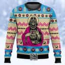 Star Wars Darth Vader Ugly Christmas Sweater Reindeer Pine Tree Snowflake Pattern