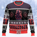 Star Wars Darth Vader Ugly Christmas Sweater Snowflake Pattern Star Wars Darth Vader Ugly Christmas Sweater Snowflake Pattern