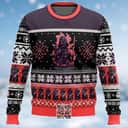 Black Star Wars Darth Vader Ugly Christmas Sweater Snowflake Pattern Black Star Wars Darth Vader Ugly Christmas Sweater Snowflake Pattern