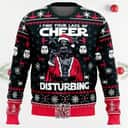 Star Wars Santa Darth Vader Ugly Christmas Sweater I Find Your Lack Of Cheer Disturbing