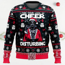 Star Wars Santa Darth Vader Ugly Christmas Sweater I Find Your Lack Of Cheer Disturbing Star Wars Santa Darth Vader Ugly Christmas Sweater I Find Your Lack Of Cheer Disturbing