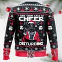 Star Wars Santa Darth Vader Ugly Christmas Sweater I Find Your Lack Of Cheer Disturbing