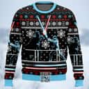 Black Star Wars Darth Vader Ugly Christmas Sweater Movie Lover Gift