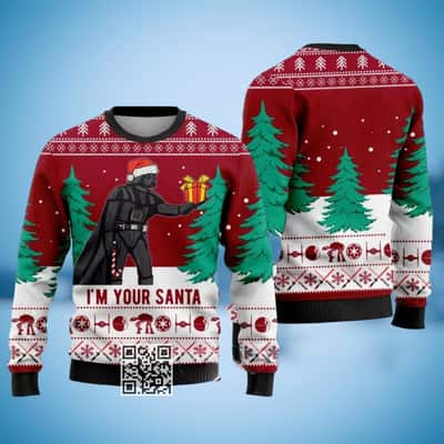 Star Wars Darth Vader Ugly Christmas Sweater I'm Your Santa