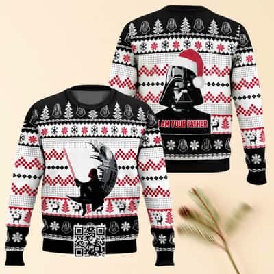 Star Wars Darth Vader Ugly Christmas Sweater I Am Your Father