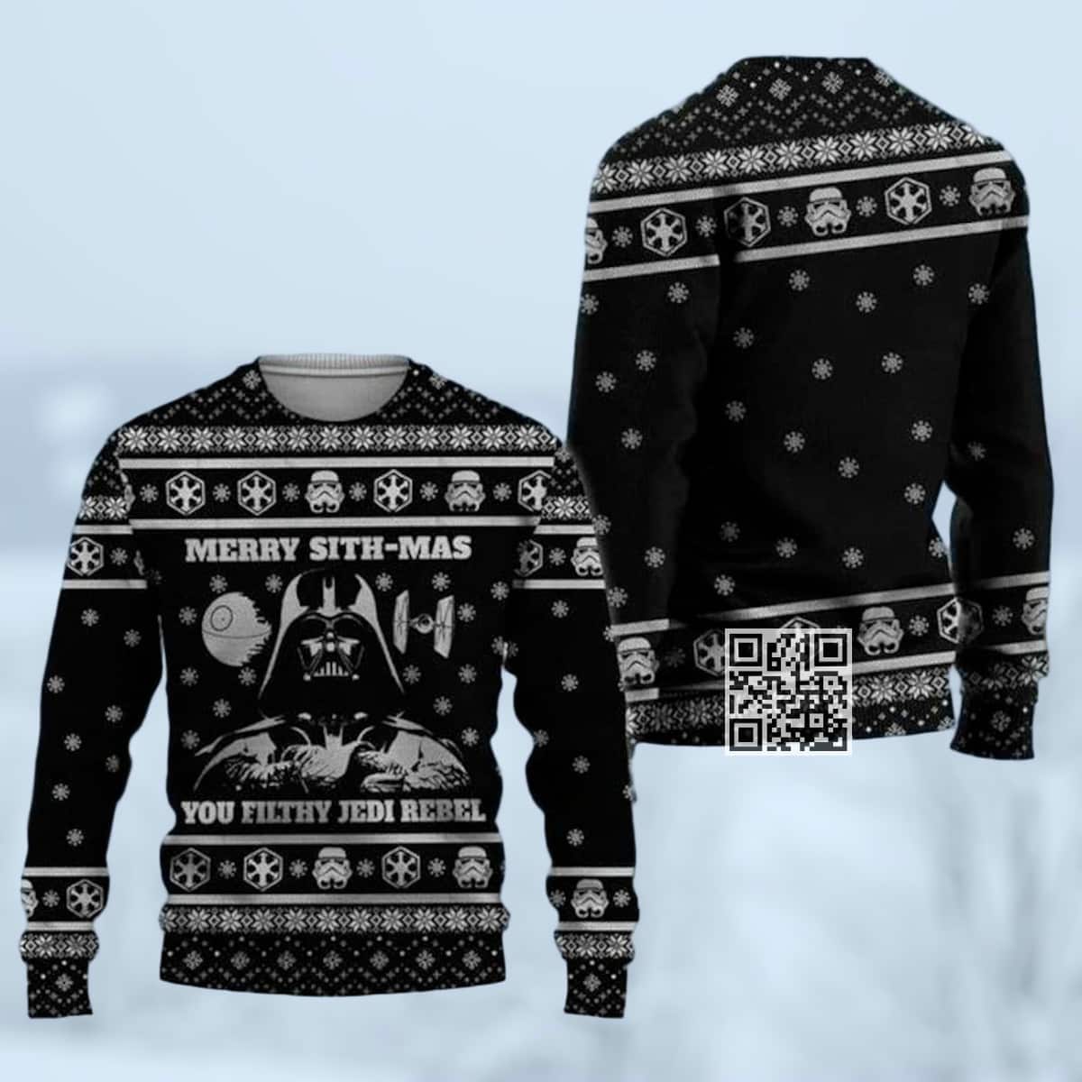 Darth Vader Ugly Christmas Sweater Merry Sithmas You Filthy Jedi Rebel