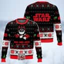 Star Wars Darth Vader Santa Hat Ugly Christmas Sweater Ho Ho Ho