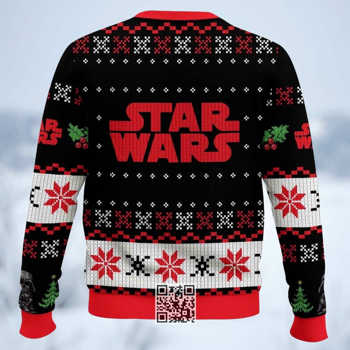 Star Wars Darth Vader Santa Hat Ugly Christmas Sweater Ho Ho Ho Star Wars Darth Vader Santa Hat Ugly Christmas Sweater Ho Ho Ho