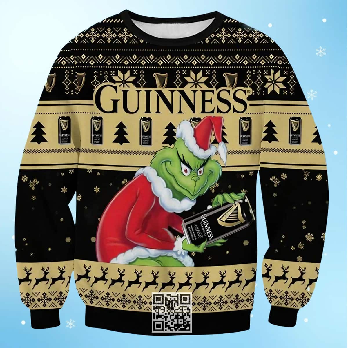 Guinness Grinch Ugly Christmas Sweater Gift For Best Friends Guinness Grinch Ugly Christmas Sweater Gift For Best Friends