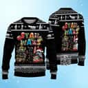 Black Star Wars Stormtrooper Darth Vader Ugly Christmas Sweater Gift For Best Friends Black Star Wars Stormtrooper Darth Vader Ugly Christmas Sweater Gift For Best Friends