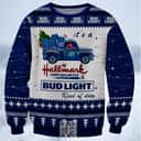 Bud Light Beer Ugly Christmas Sweater Hallmark Christmas Movies