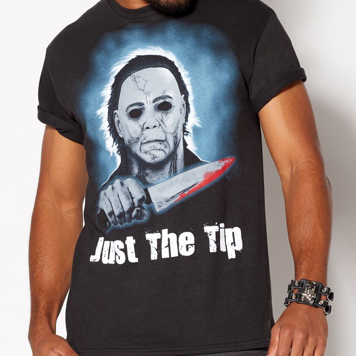 Michael Myers Halloween Just The Tip T-Shirt Michael Myers Halloween Just The Tip T-Shirt