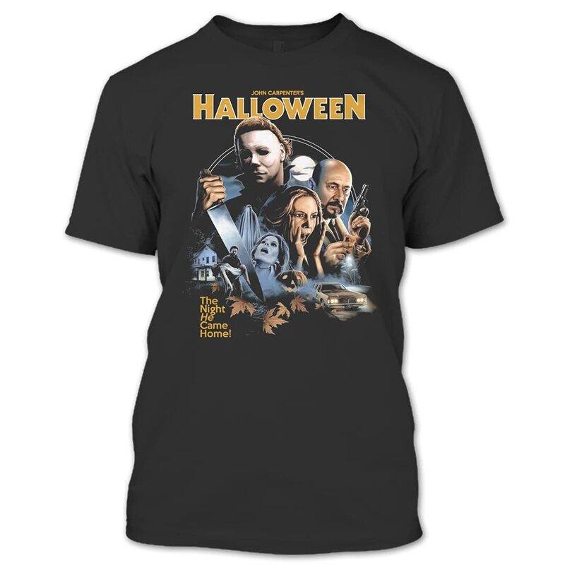Michael Myers Happy Halloween T-Shirt Michael Myers Happy Halloween T-Shirt