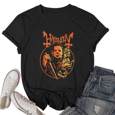 Halloween Horror Michael Myers Vintage T-Shirt Halloween Horror Michael Myers Vintage T-Shirt