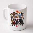 Halloween Cute Horror Movie Mug Halloween Cute Horror Movie Mug
