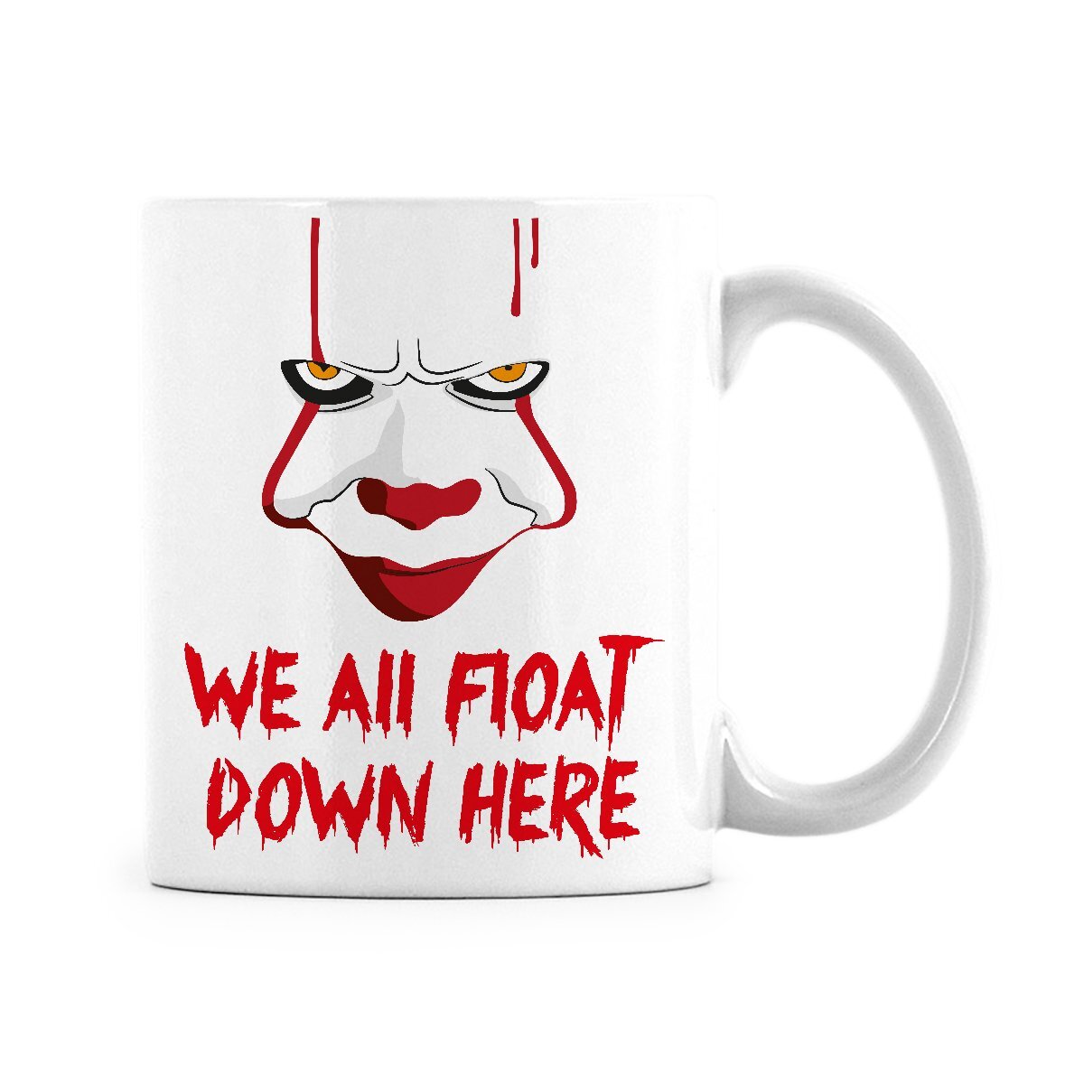 Halloween We All Float Down Here Pennywise Mug