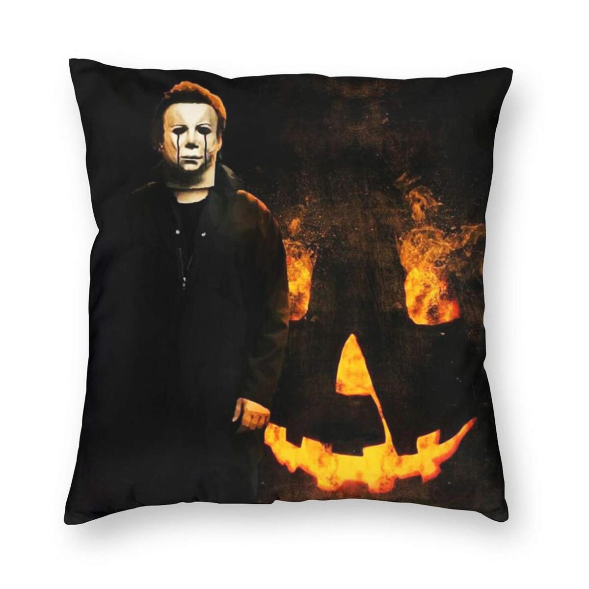 Michael Myers Pillow Halloween Pumpkin Michael Myers Pillow Halloween Pumpkin