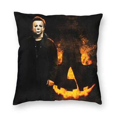 Michael Myers Pillow Halloween Pumpkin